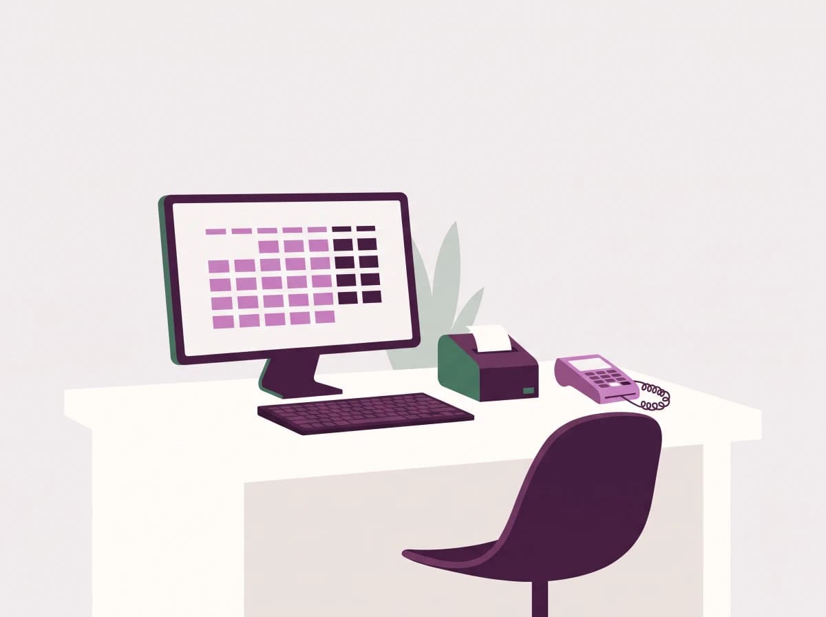 Flat illustration representing Nolira Desk on Windows.