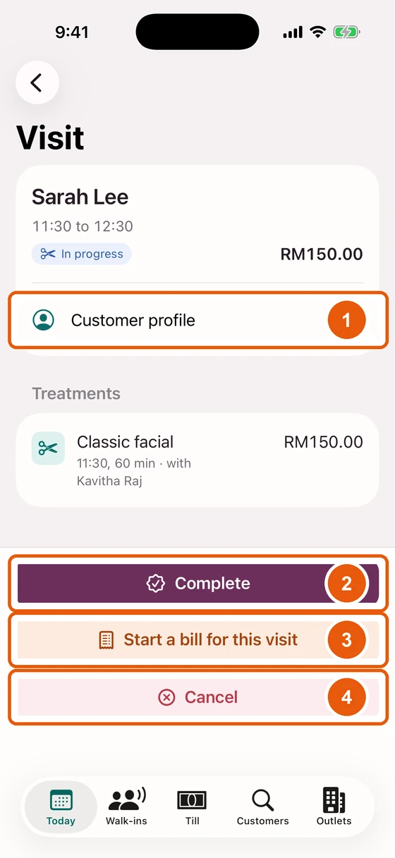 Satu lawatan